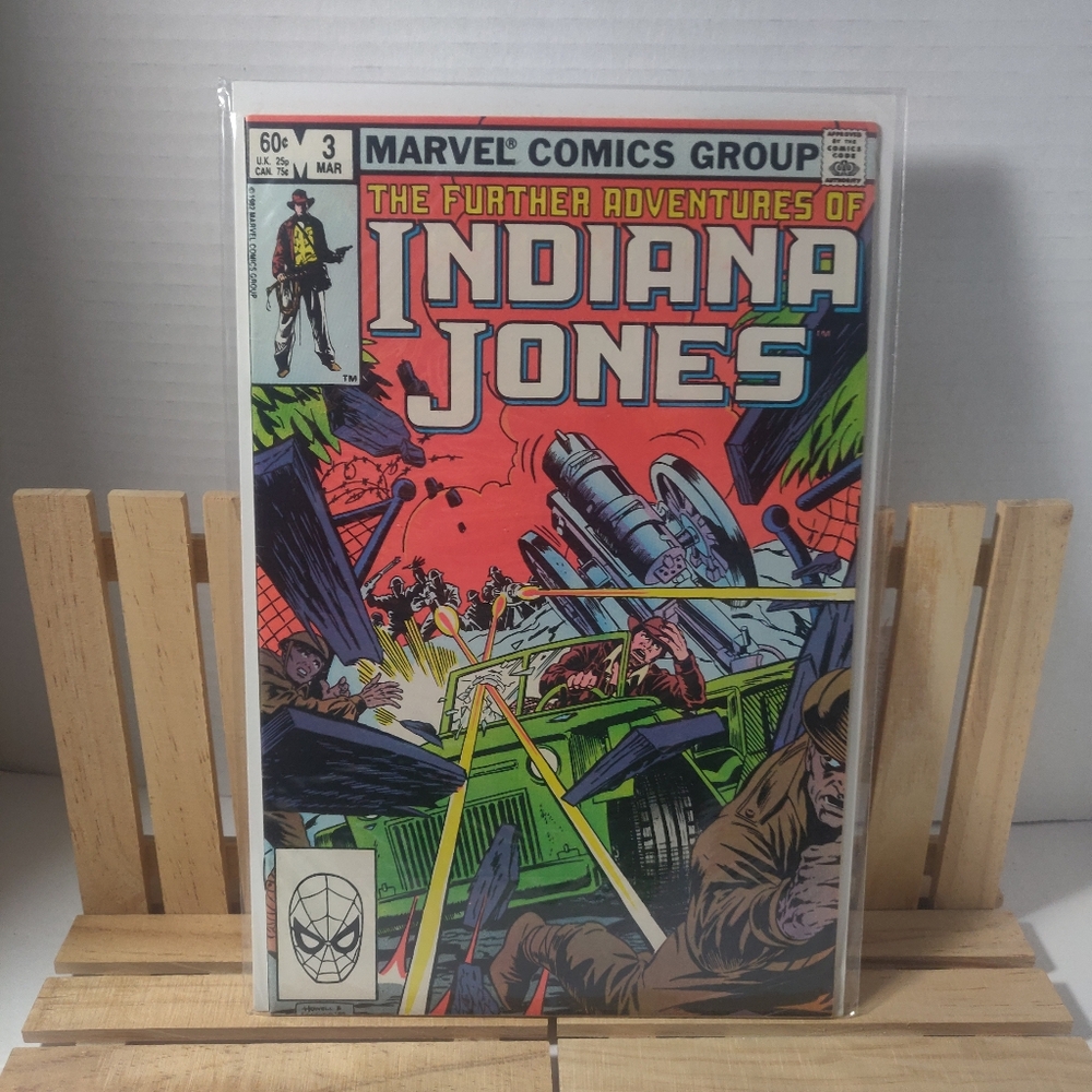 Indiana Jones #3 Marvel Comic Book